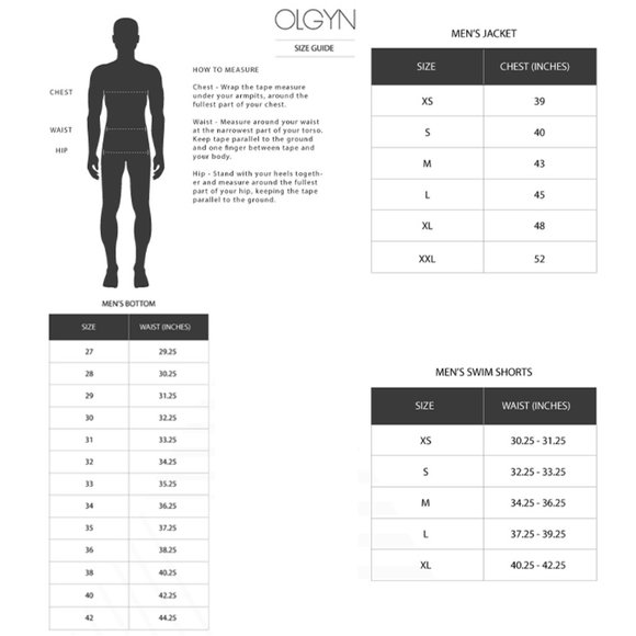 OLGYN Men’s Black Swim Shorts - Picture 6 of 6